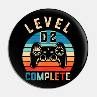 Level 2 Complete Celebrate 2nd Pin