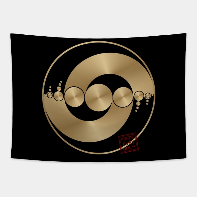 Crop circle 122 Tapestry by MagicEyeOnly