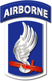 173rd Airborne Brigade - SSI wo Txt Magnet