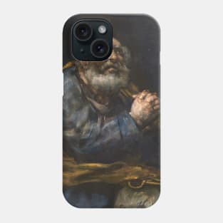 The Repentant St. Peter by Francisco Goya Phone Case