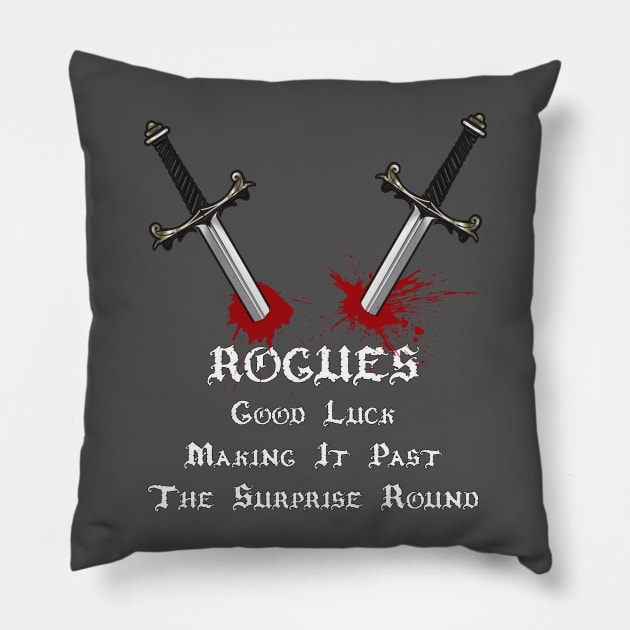 Rogues! Pillow by Wykd_Life