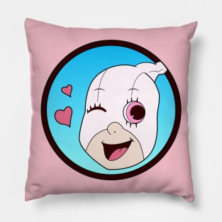 Gwenpool Old Fashioned Logo (v. 2) Pillow