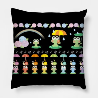 Halloween Frog Party Pillow