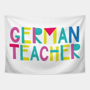 German Teacher Gift Idea Cute Back to School Tapestry