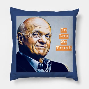 In Lou We Trust - Lamoriello- Islanders Pillow