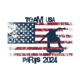 Team USA Skateboarding T-Shirt