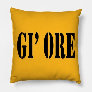 Gi ore Broad Yorkshire and Sheffield Dialect Pillow