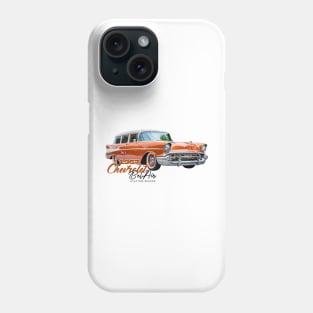 1957 Chevrolet Bel Air Station Wagon Phone Case