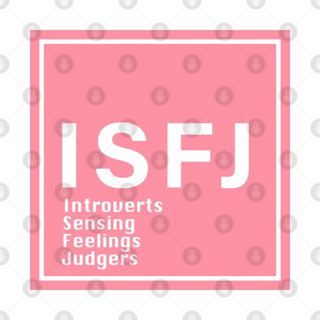 ISFJ MBTI PINK by princessmi-com