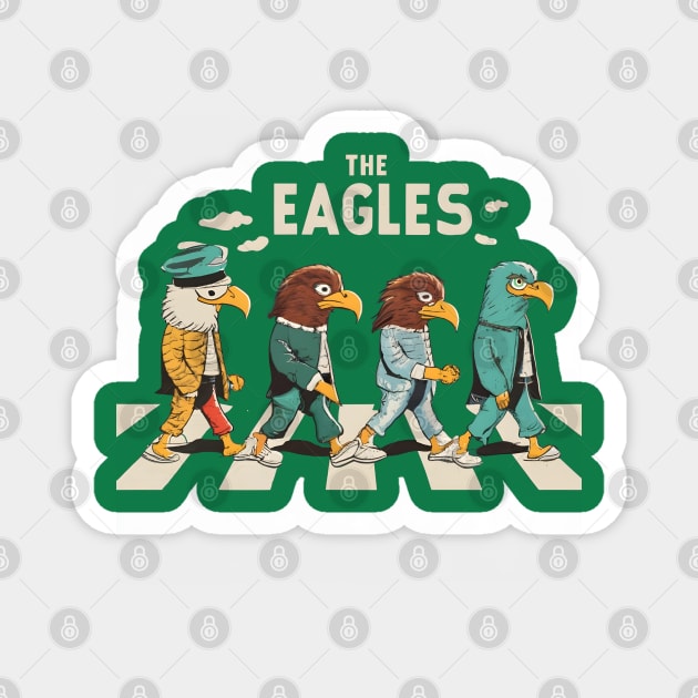 the eagles band retro Magnet by Aldrvnd