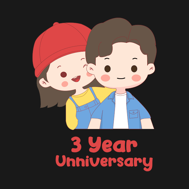 3 year anniversary by BINTSTUDIO