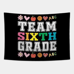 Team 6nd Sixth Grade - 1st Day of School Tapestry