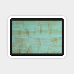 Green Wood Background Magnet