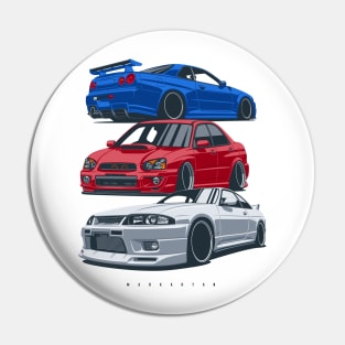 Japanese legendary cars Pin