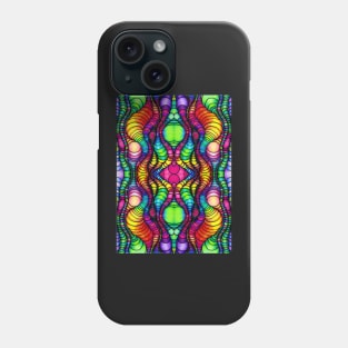 Colorful Tube Worms in Symmetry Phone Case