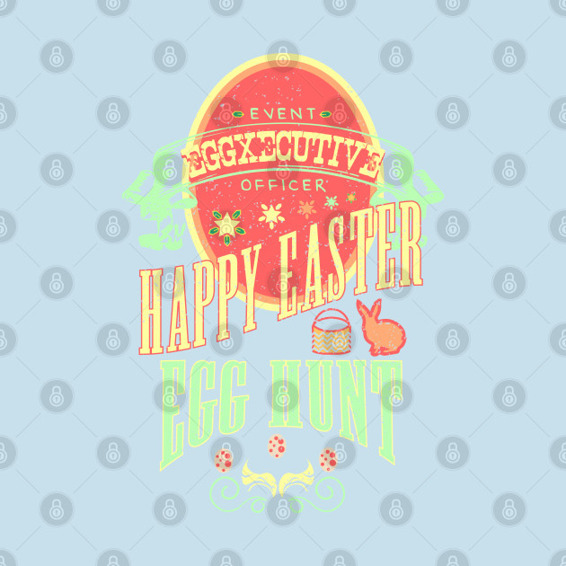 Discover Happy Easter Egg Hunt Vintage EGGXECUTIVE RC07 - Happy Easter Egg Hunt - T-Shirt