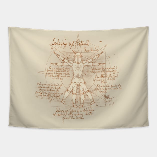 Solaire of Astora Tapestry by xMorfina