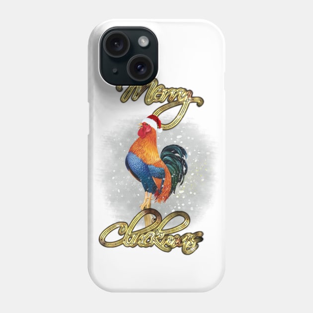 Merry Cluckmas To You All Phone Case by ERArts