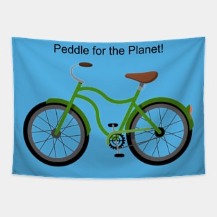 Peddle for the Planet Tapestry