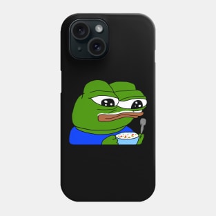 Bowl Of Cereal Pepe Phone Case