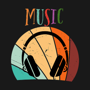 Music Headset T-Shirt