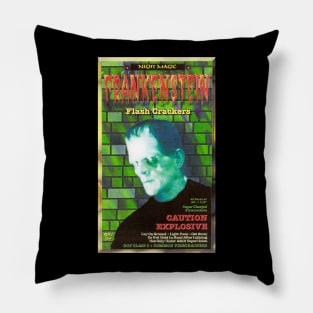 VINTAGE FIRECRACKER FRANKENSTEIN Pillow