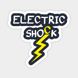 Electric Shock Logo Magnet