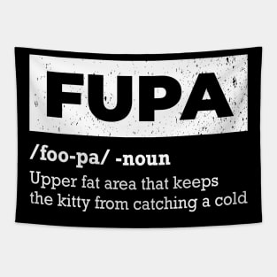 Fupa Definition Funny Noun Foo-Pa Fat Gift Tapestry