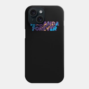 wakanda forever font Phone Case