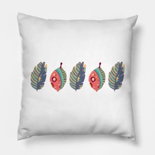 decorative leaves Pillow