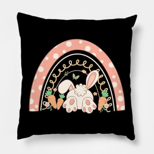 Cute Easter Bunny Resurrection Sunday Pillow