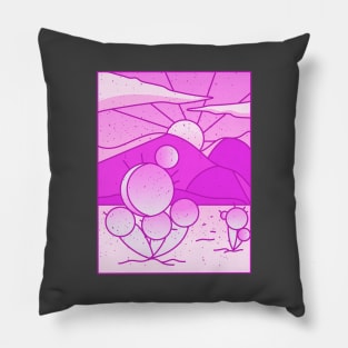 Desert Landscape Pillow