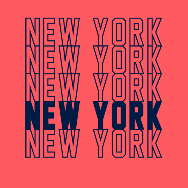 New York by Throwzack