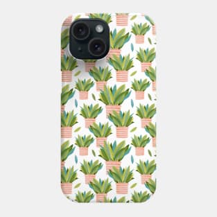 Potted Snake Plant Phone Case