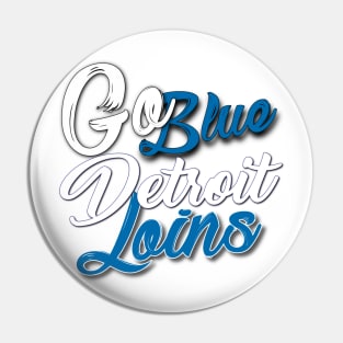 detroit lions Pin