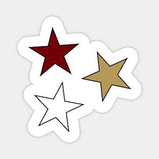 Elon University Star (3-Pack) Sticker Magnet