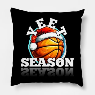 Basketball Christmas Yeet Pillow