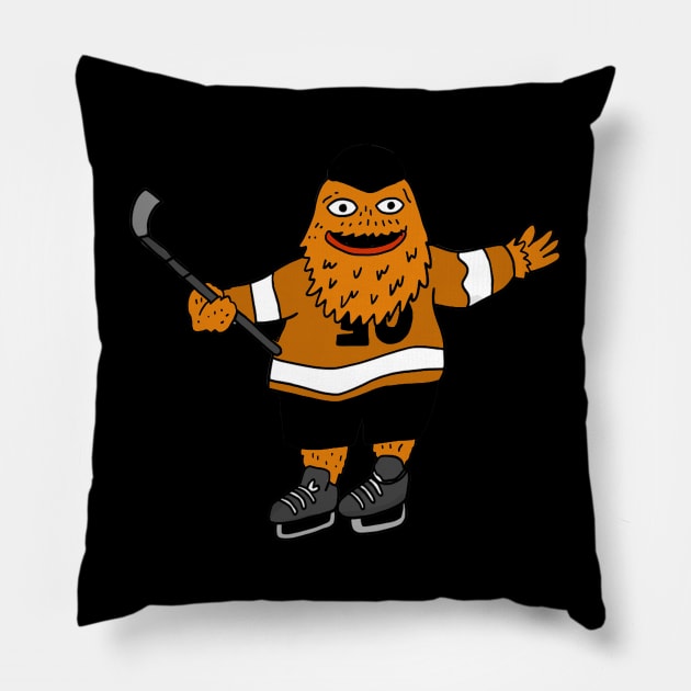 Philadelphia Hockey Pillow by Philly Drinkers