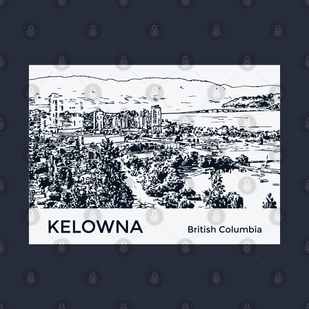 Kelowna British Columbia by Lakeric