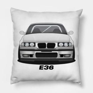 White E36 Pillow