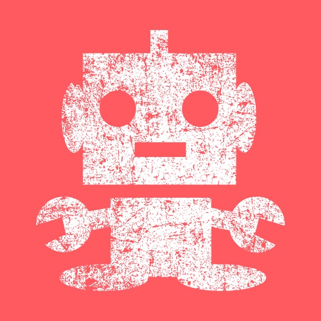 Cute Robot - Distressed by PsychicCat