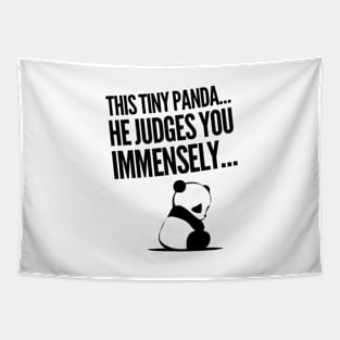 Judging Panda Tapestry