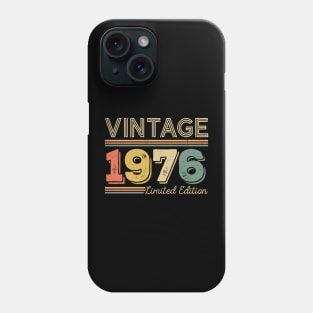 47 Years Old Vintage 1976 Limited Edition 47th Birthday Phone Case