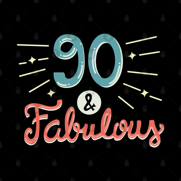 90th Birthday t-shirt by KsuAnn