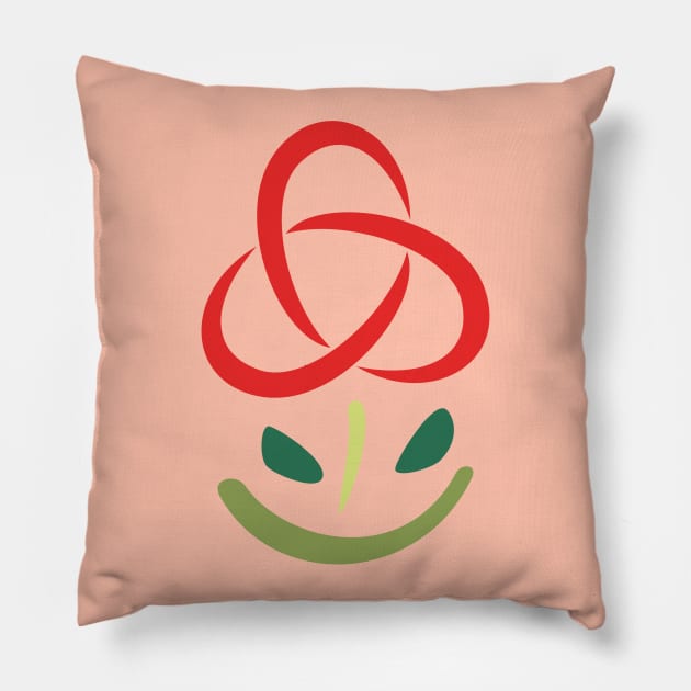 Kamino Mei (Godzilla: Singular Point) Flower Pillow by Kamishirts