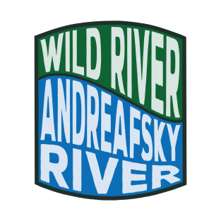 Andreafsky River Wild River wave T-Shirt