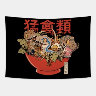 Ramen Raptors Tapestry