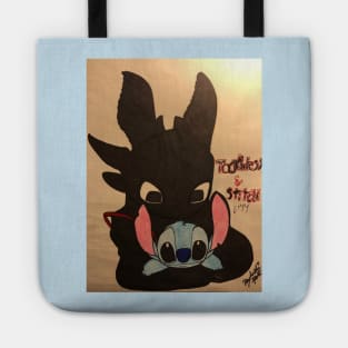 Toothless & Stitch Tote