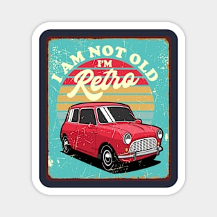 Retro Car Magnet