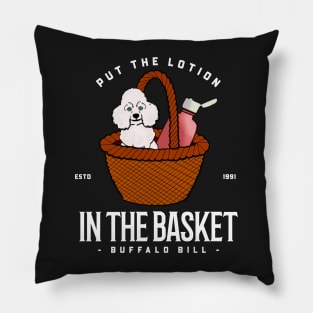 Put the lotion in the basket! Pillow